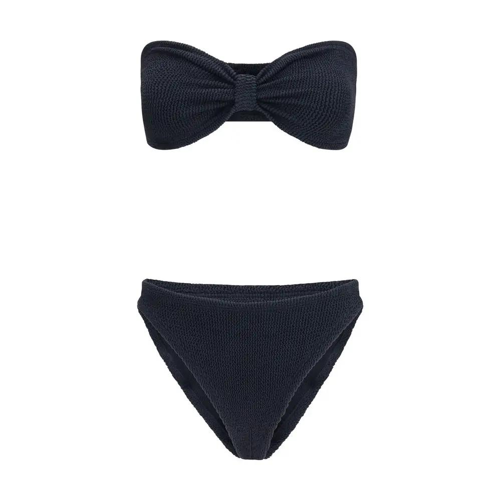 Hunza G Sample Sale | Hunza G Black Polyamide Bikini - | Designer outlet