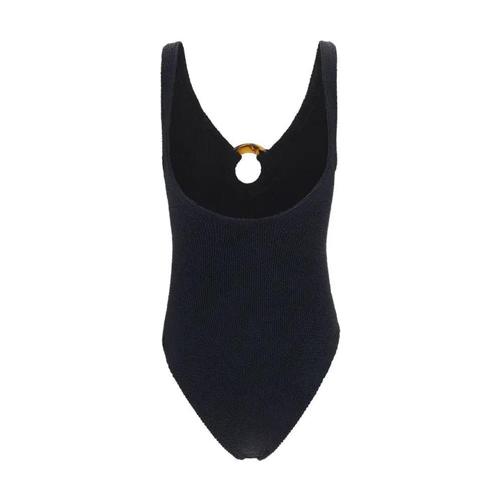 Hunza G Sample Sale | Hunza G Black Polyamide One-Piece Swimsuit - | Designer outlet