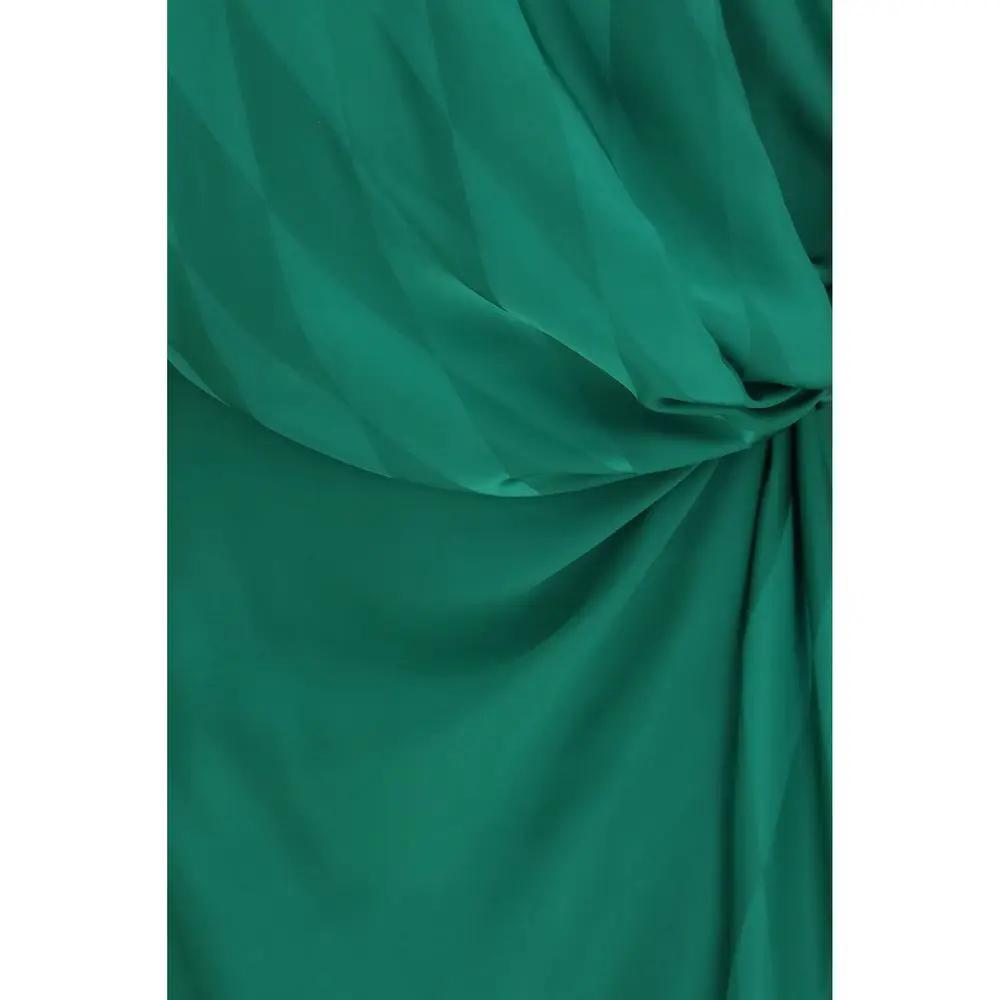 Versace Sample Sale | Versace Bicolor Silk Casual Dress - | Designer outlet