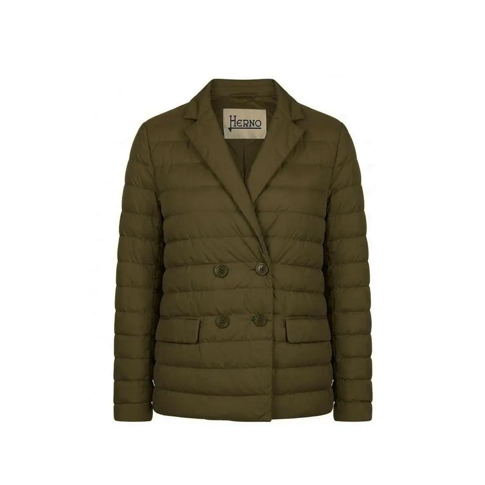 Herno Sample Sale | Herno Bicolor Polyamide Full-Length Jacket - | Designer outlet