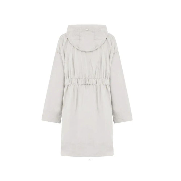 Herno Gray Elastane Coat