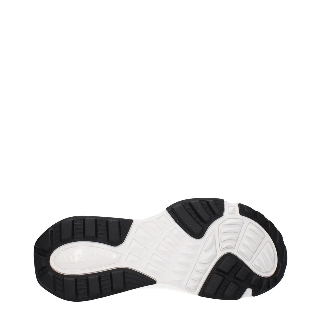 Valentino Garavani White Fabric Athletic Sneakers