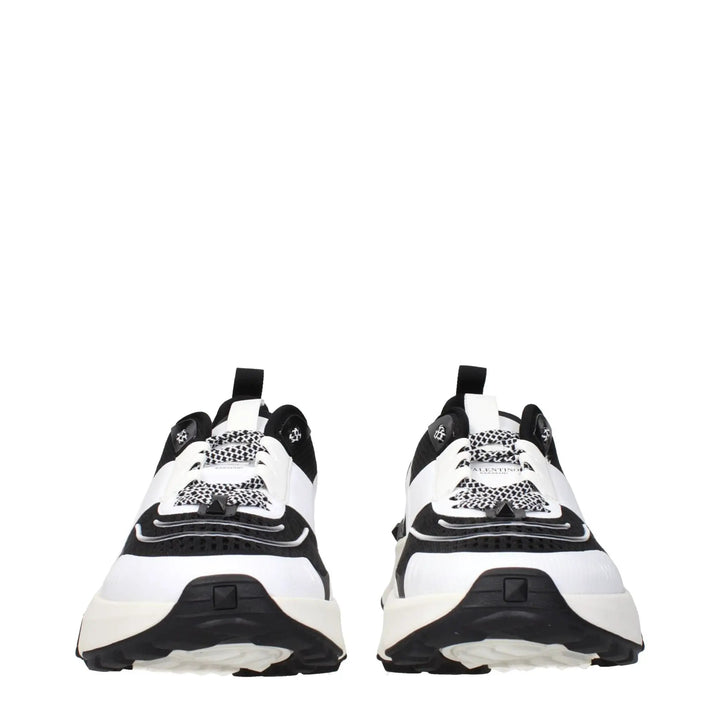 Valentino Garavani Black Fabric Athletic Sneakers