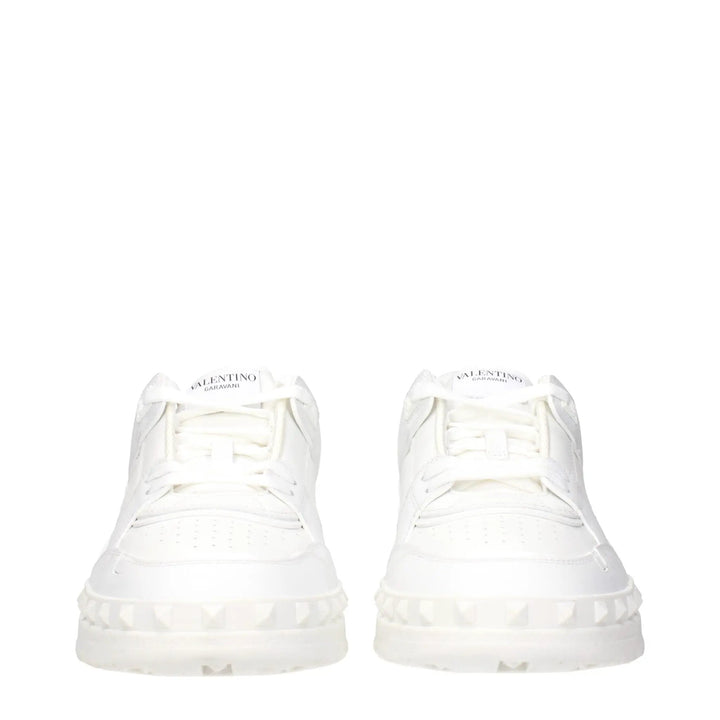 Valentino Garavani White Leather Sneakers