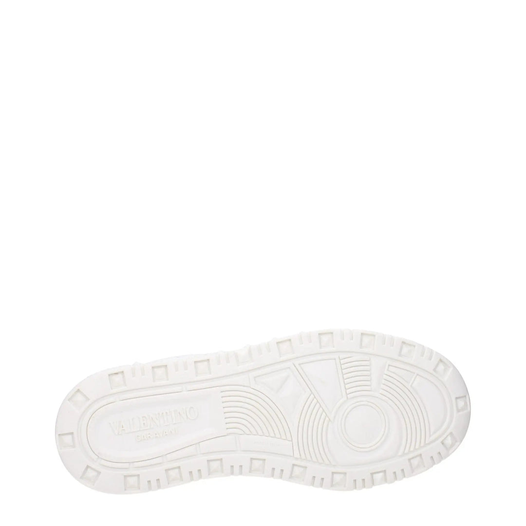 Valentino Garavani White Leather Sneakers