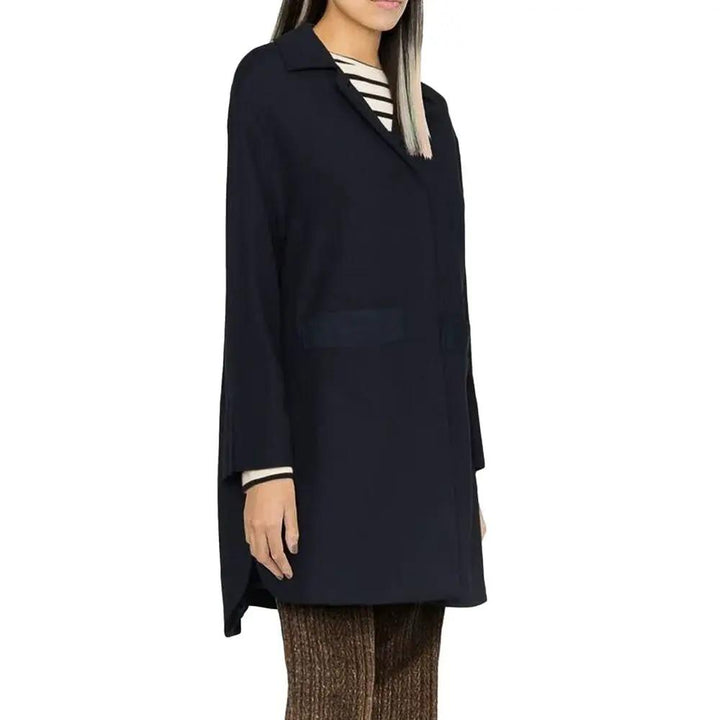 Herno Sample Sale | Herno Blue Cotton Coat - | Designer outlet