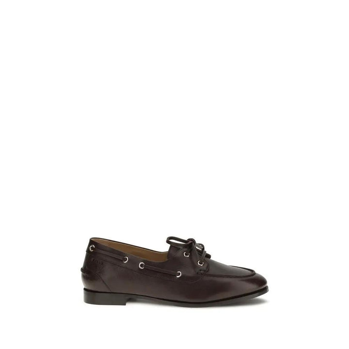 Bally Sample Sale | Bally Brown Calf Leather Bos Taurus Slip-On Loafers - | Designer outlet