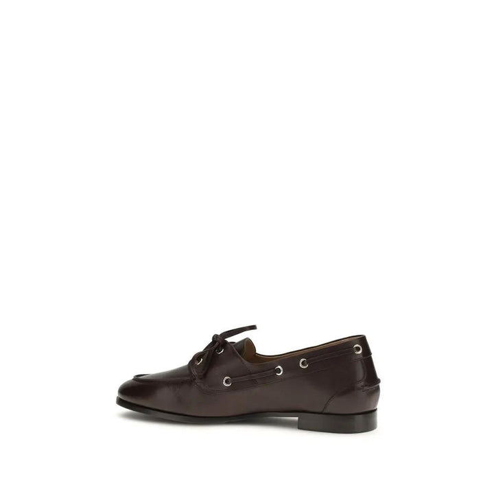 Bally Sample Sale | Bally Brown Calf Leather Bos Taurus Slip-On Loafers - | Designer outlet