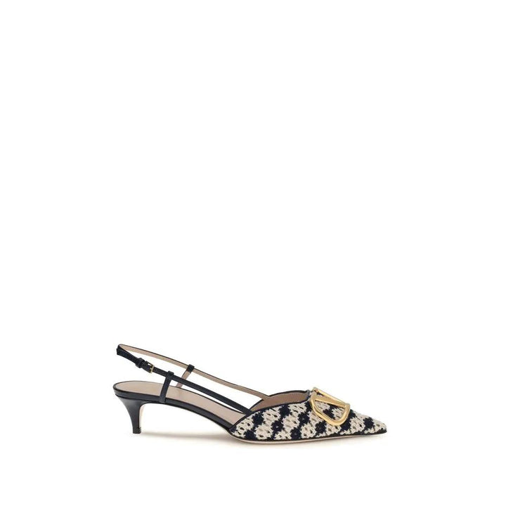 Valentino Garavani Sample Sale | Valentino Garavani Multicolor Goatskin Mid Heel Pumps - | Designer outlet