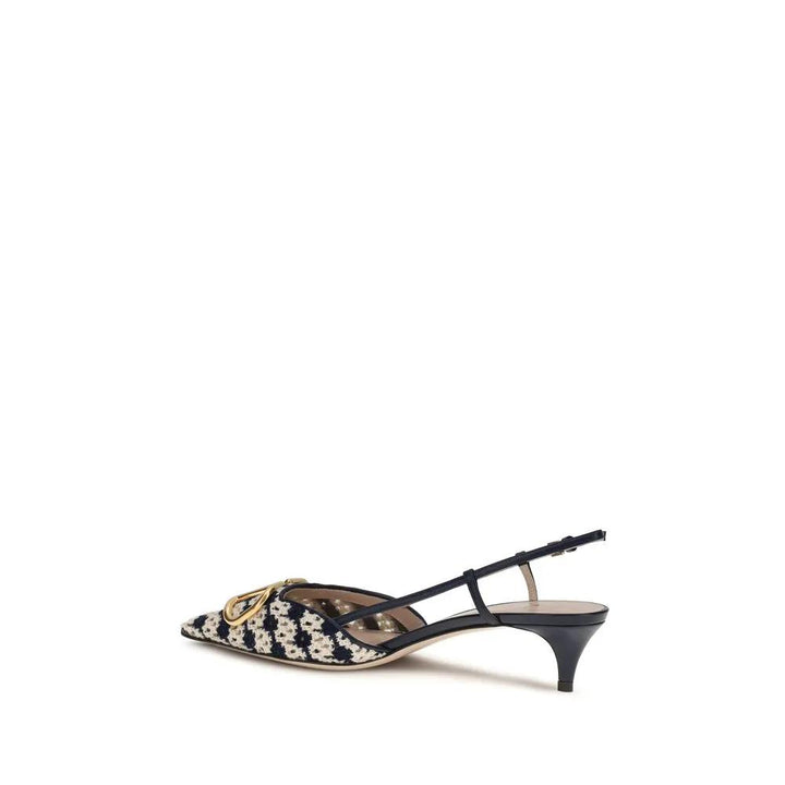 Valentino Garavani Sample Sale | Valentino Garavani Multicolor Goatskin Mid Heel Pumps - | Designer outlet