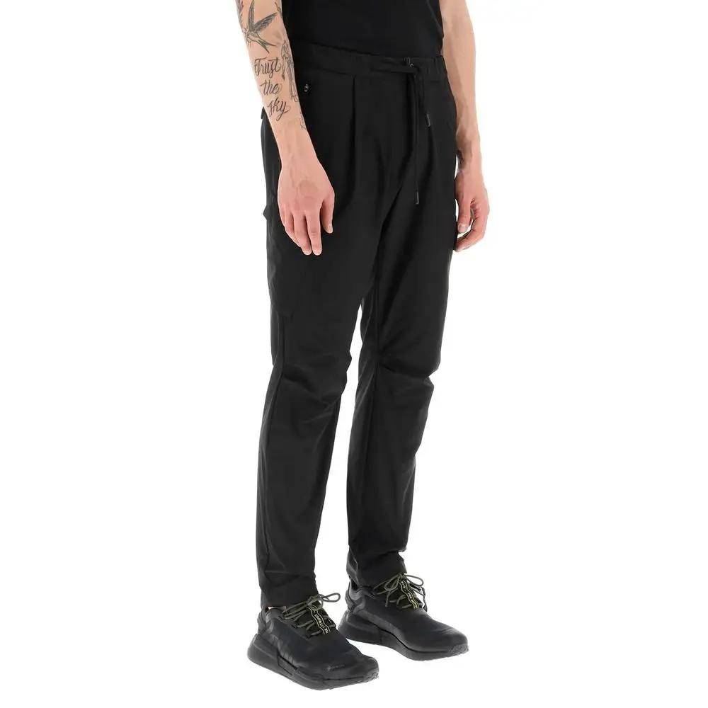 Herno Sample Sale | Herno Black Polyester Cargo Pants - | Designer outlet