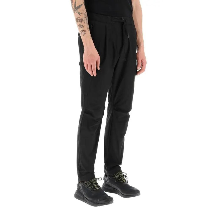 Herno Sample Sale | Herno Black Polyester Cargo Pants - | Designer outlet