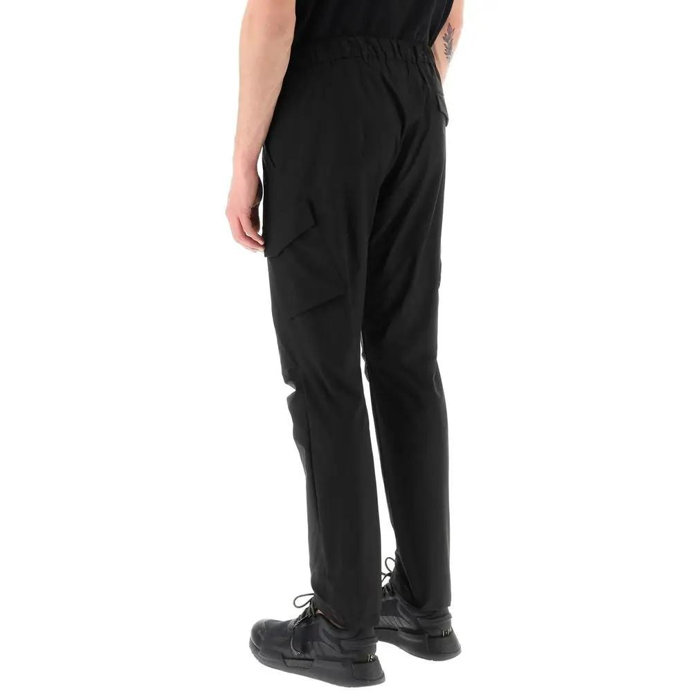 Herno Sample Sale | Herno Black Polyester Cargo Pants - | Designer outlet