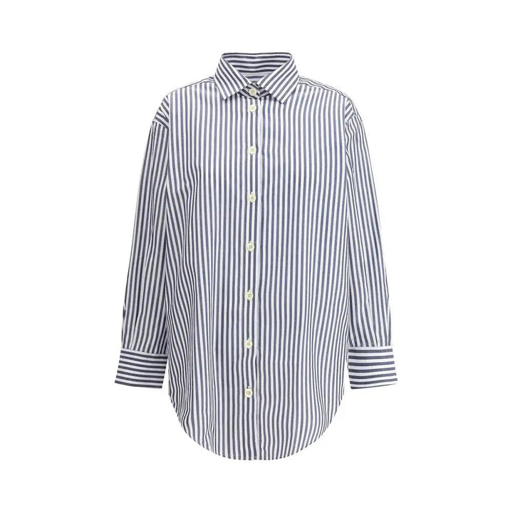 Deperlu Sample Sale | Deperlu Blue Cotton Shirt - | Designer outlet