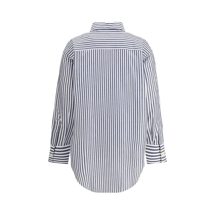 Deperlu Sample Sale | Deperlu Blue Cotton Shirt - | Designer outlet