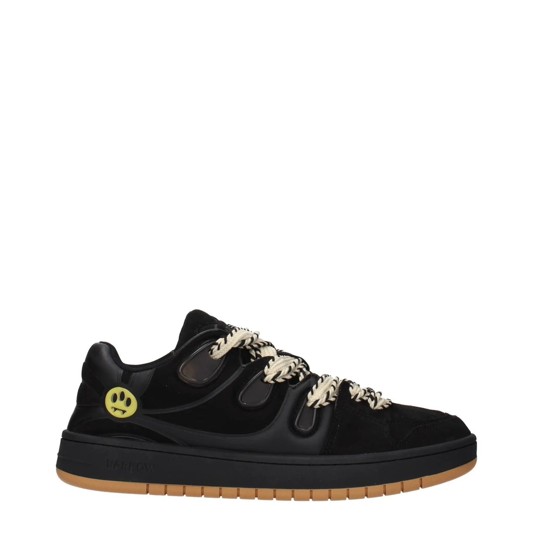 Barrow Sample Sale | Barrow Black Leather Sneakers - | Designer outlet