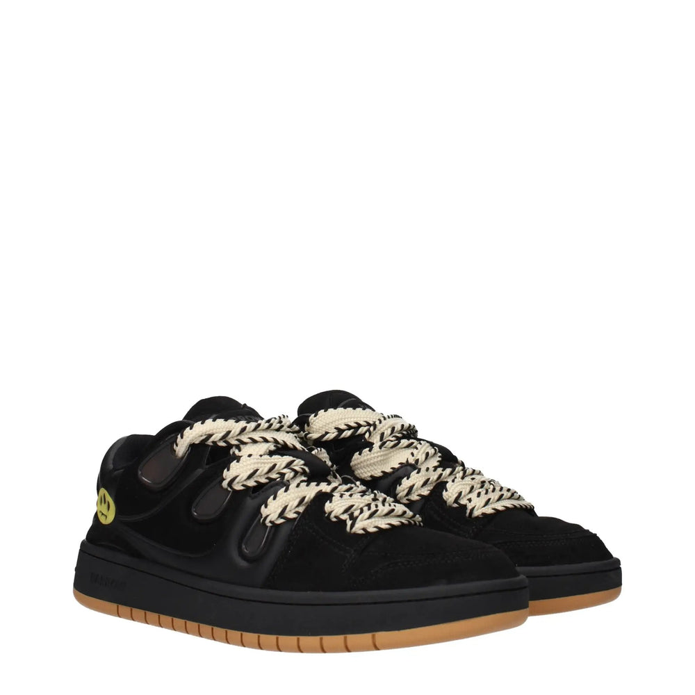 Barrow Sample Sale | Barrow Black Leather Sneakers - | Designer outlet