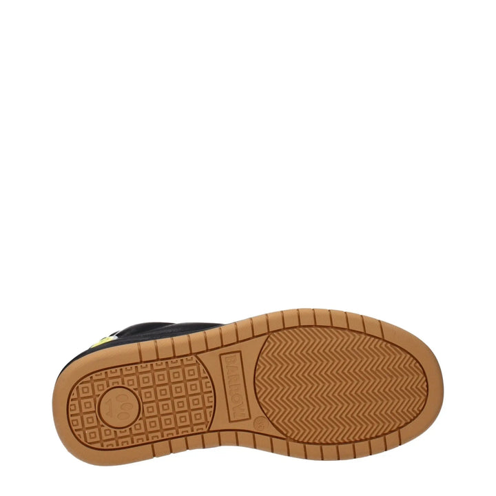 Barrow Sample Sale | Barrow Black Leather Low Top Sneakers - | Designer outlet