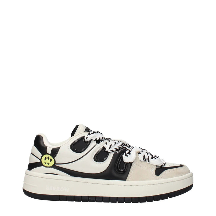 Barrow Sample Sale | Barrow Beige Leather Sneakers - | Designer outlet