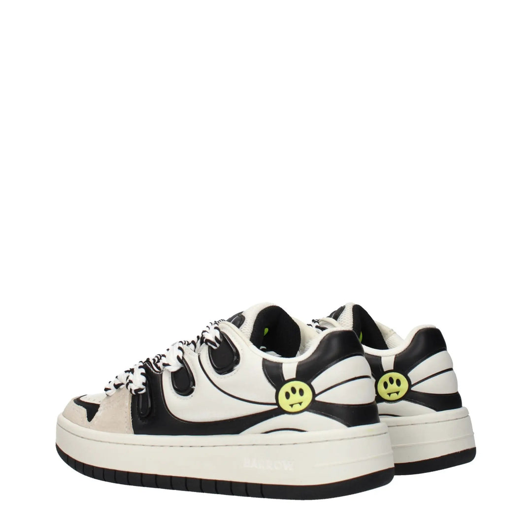 Barrow Sample Sale | Barrow Beige Leather Sneakers - | Designer outlet