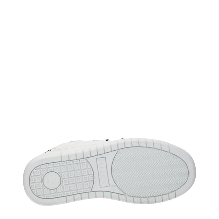 Barrow Sample Sale | Barrow White Leather Low Top Sneakers - | Designer outlet
