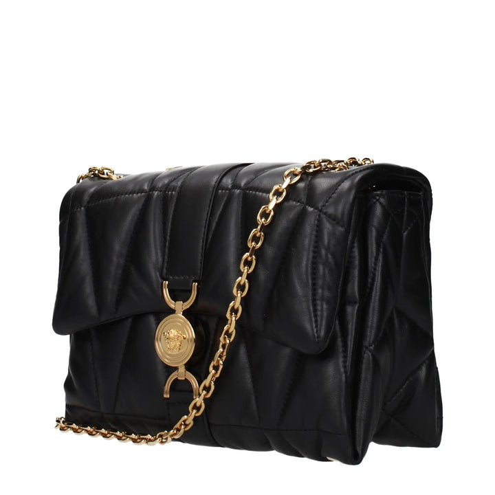 Versace Sample Sale | Versace Black Leather Shoulder Bag - | Designer outlet