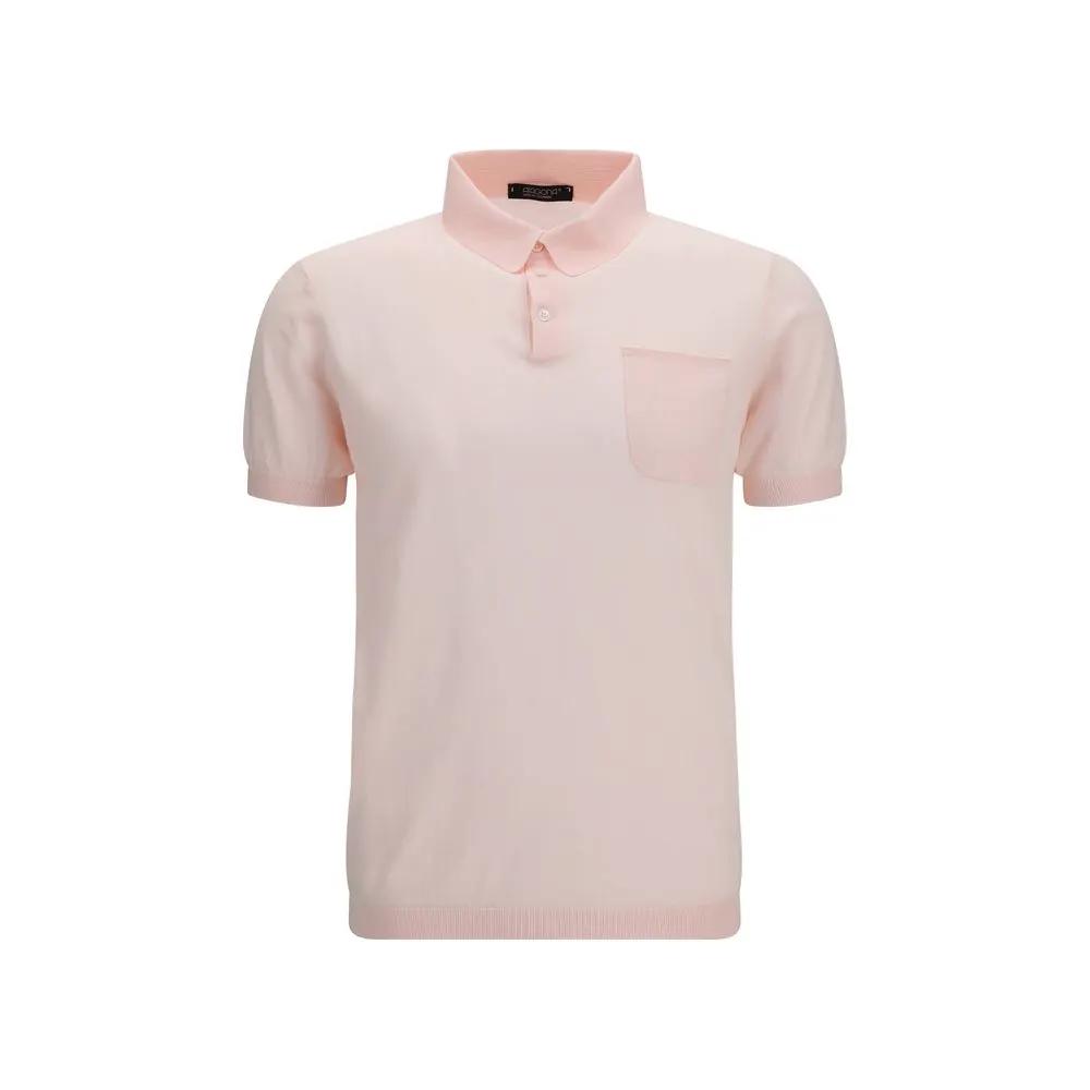 Aragona Cashmere Sample Sale | Aragona Cashmere Multicolor Cotton Polo Shirt - | Designer outlet
