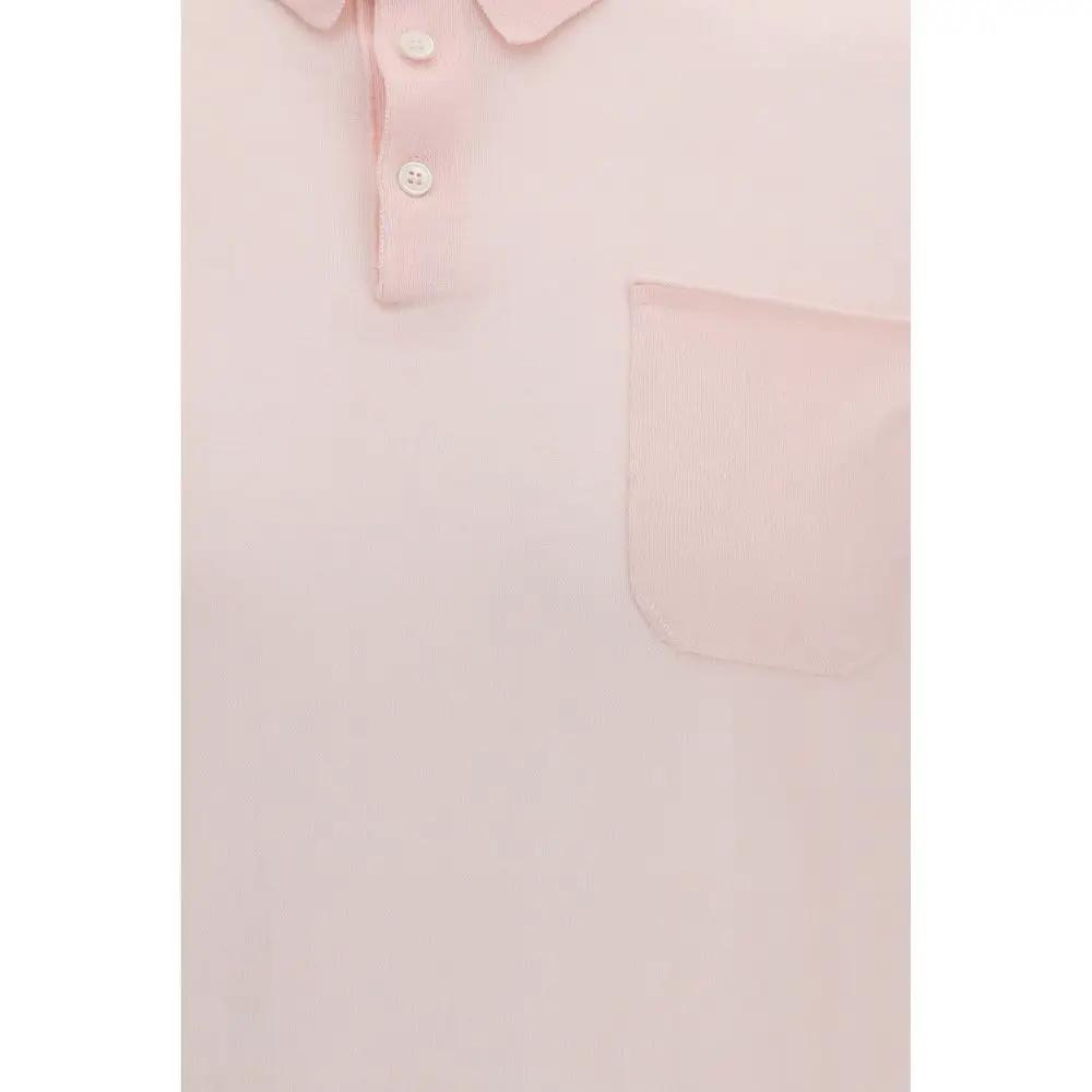 Aragona Cashmere Sample Sale | Aragona Cashmere Multicolor Cotton Polo Shirt - | Designer outlet
