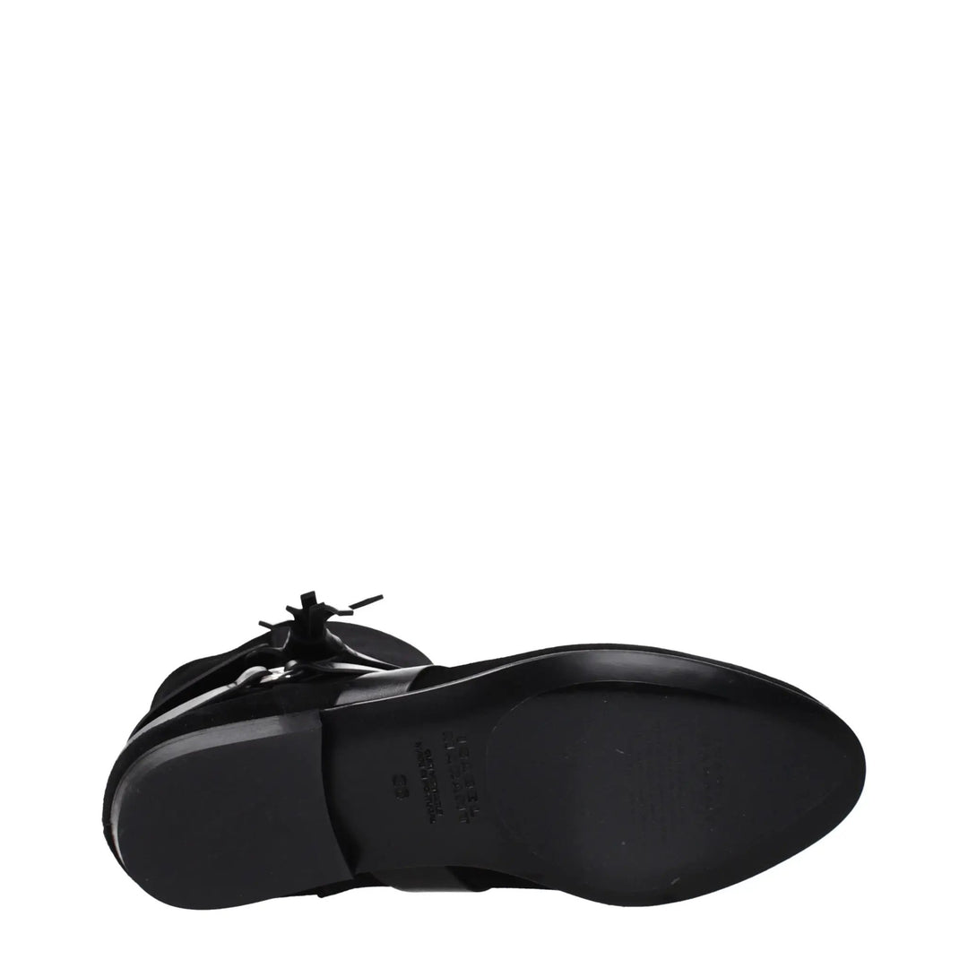 Isabel Marant Sample Sale | Isabel Marant Black Leather Ankle Boots - | Designer outlet