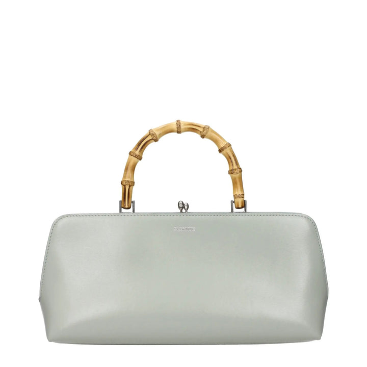 Jil Sander Sample Sale | Jil Sander Green Leather Handbag - | Designer outlet