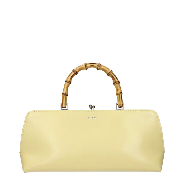 Jil Sander Sample Sale | Jil Sander Yellow Leather Handbag - | Designer outlet