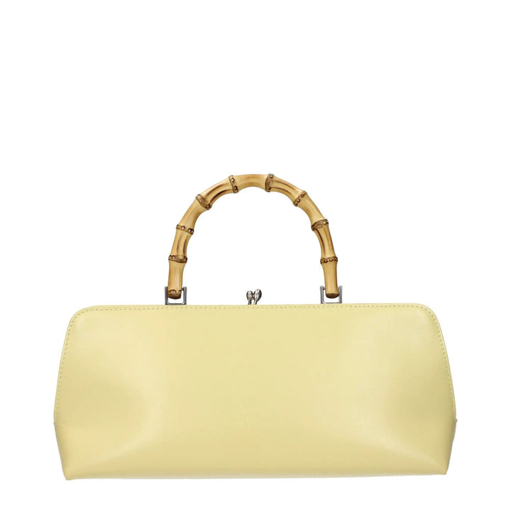 Jil Sander Sample Sale | Jil Sander Yellow Leather Handbag - | Designer outlet