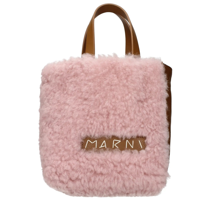 Marni Sample Sale | Marni Pink Leather Handbag - | Designer outlet