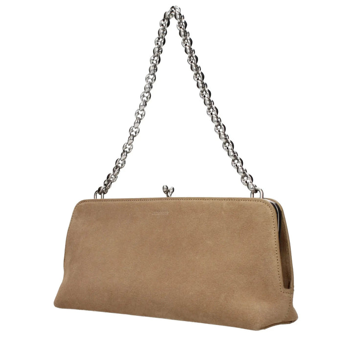 Jil Sander Sample Sale | Jil Sander Beige Leather Handbag - | Designer outlet