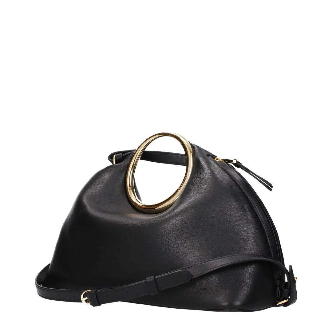 Jacquemus Sample Sale | Jacquemus Black Leather Handbag - | Designer outlet