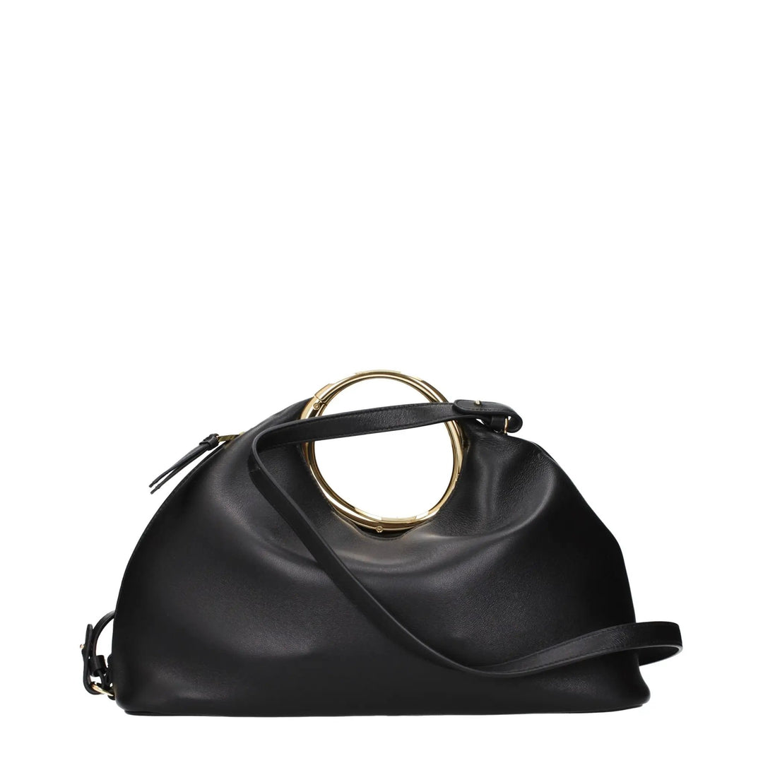 Jacquemus Sample Sale | Jacquemus Black Leather Handbag - | Designer outlet