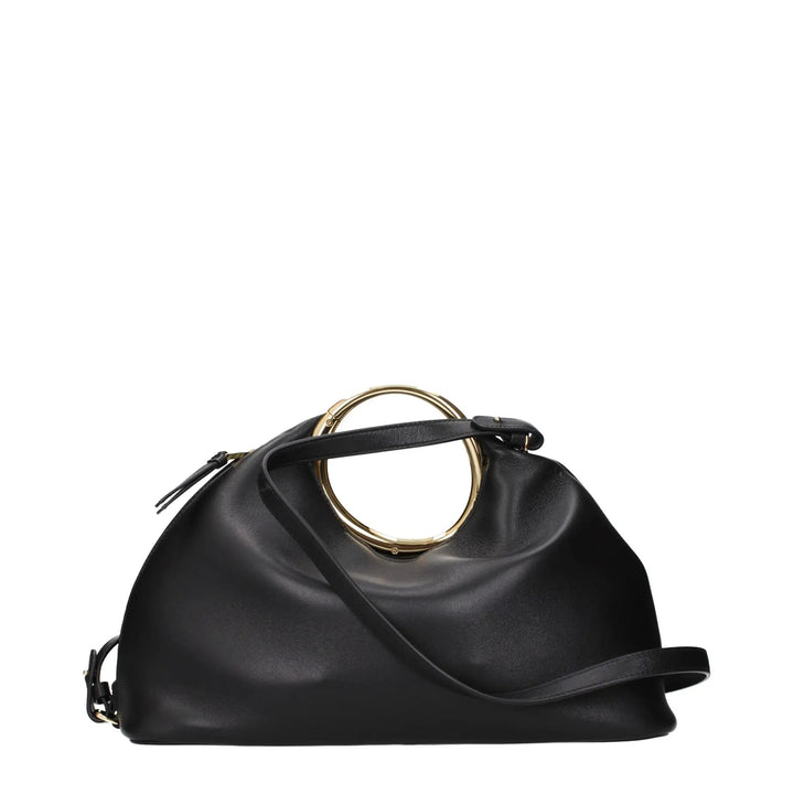 Jacquemus Sample Sale | Jacquemus Black Leather Handbag - | Designer outlet