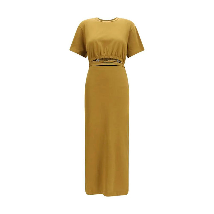 PINKO Sample Sale | PINKO Brown Cotton Casual Dress - | Designer outlet
