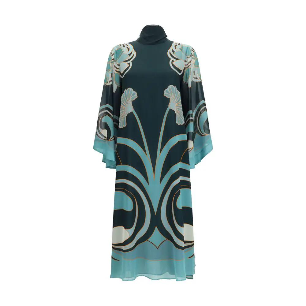 La Double J Sample Sale | La Double J Blue Silk Cocktail Dress - | Designer outlet