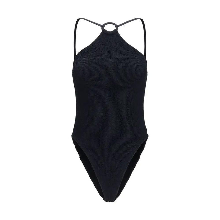 Hunza G Sample Sale | Hunza G Black Polyamide One-Piece Swimsuit - | Designer outlet