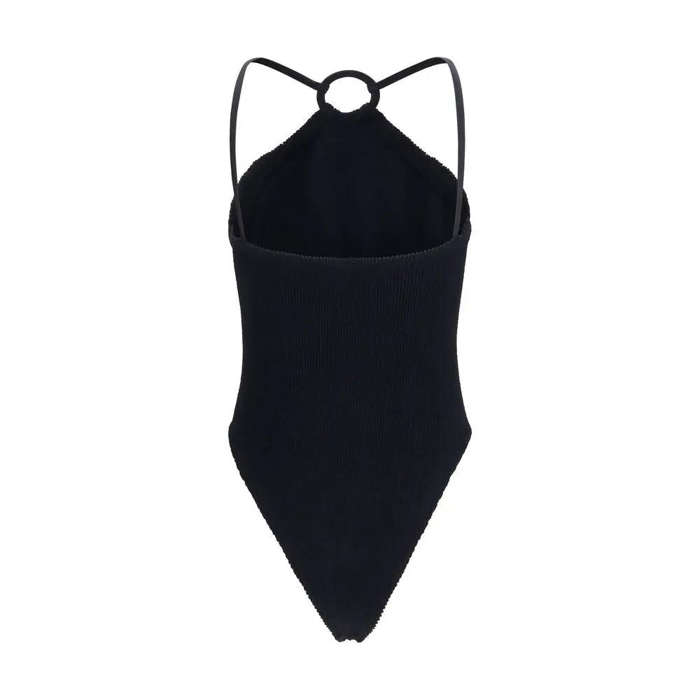 Hunza G Sample Sale | Hunza G Black Polyamide One-Piece Swimsuit - | Designer outlet