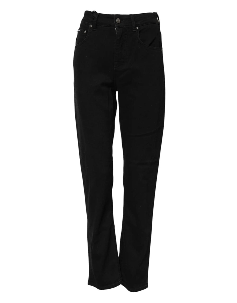 Dolce & Gabbana Sample Sale | Dolce & Gabbana Black Boyfriend Cotton Stretch Denim Jeans - | Designer outlet
