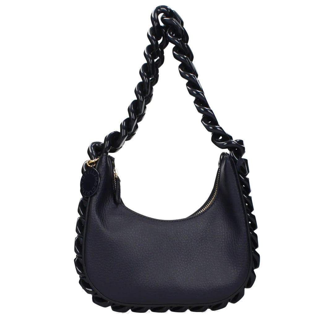 Stella McCartney Sample Sale | Stella McCartney Blue Leather Shoulder Bag - | Designer outlet