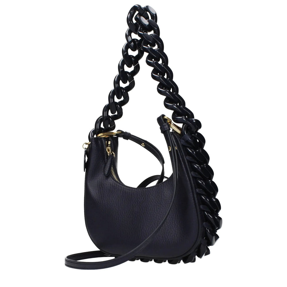 Stella McCartney Sample Sale | Stella McCartney Blue Leather Shoulder Bag - | Designer outlet