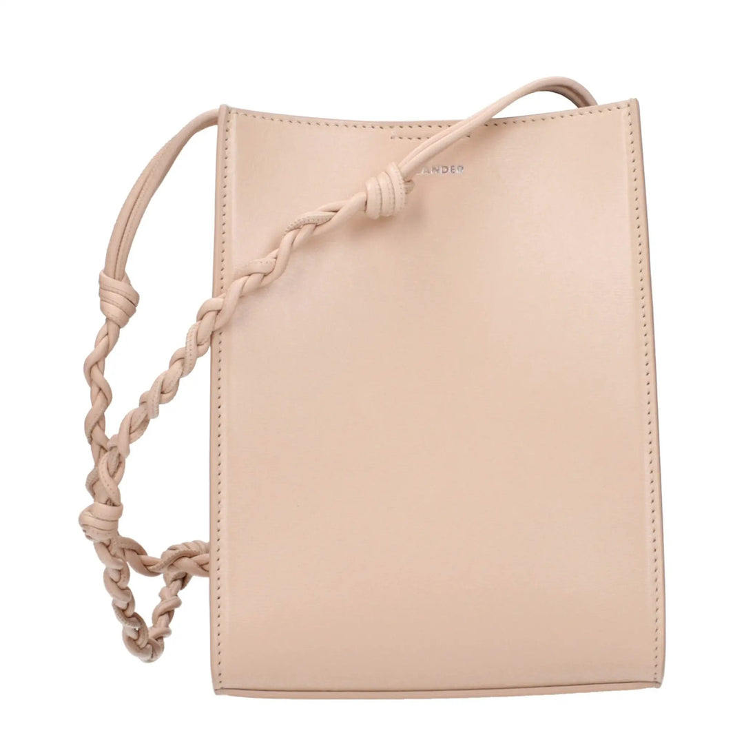 Jil Sander Sample Sale | Jil Sander Pink Leather Crossbody Bag - | Designer outlet