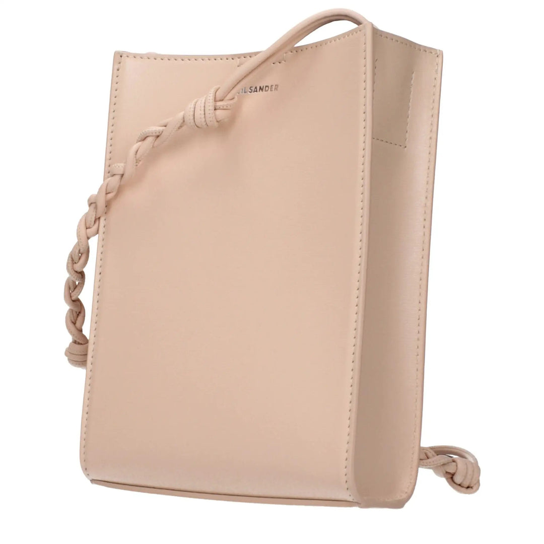 Jil Sander Sample Sale | Jil Sander Pink Leather Crossbody Bag - | Designer outlet