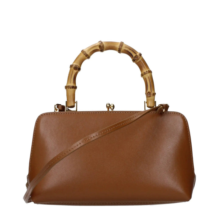 Jil Sander Sample Sale | Jil Sander Brown Leather Handbag - | Designer outlet