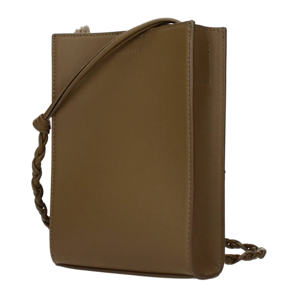 Jil Sander Sample Sale | Jil Sander Green Leather Crossbody Bag - | Designer outlet