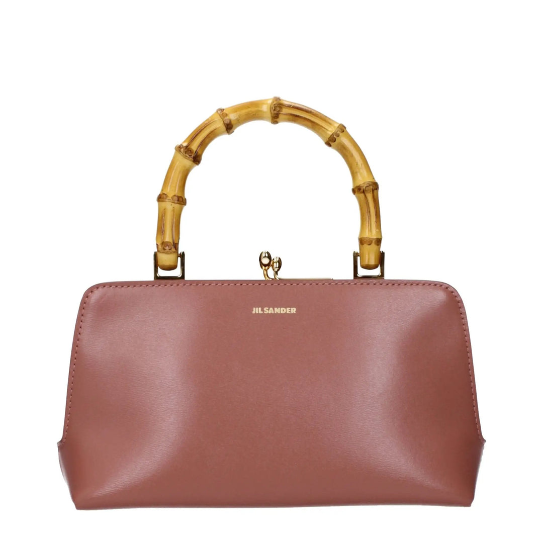 Jil Sander Sample Sale | Jil Sander Pink Leather Handbag - | Designer outlet