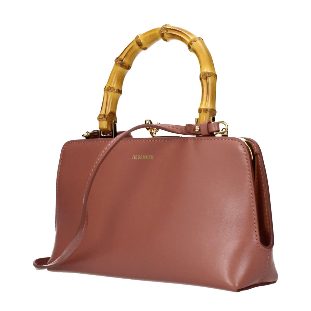 Jil Sander Sample Sale | Jil Sander Pink Leather Handbag - | Designer outlet